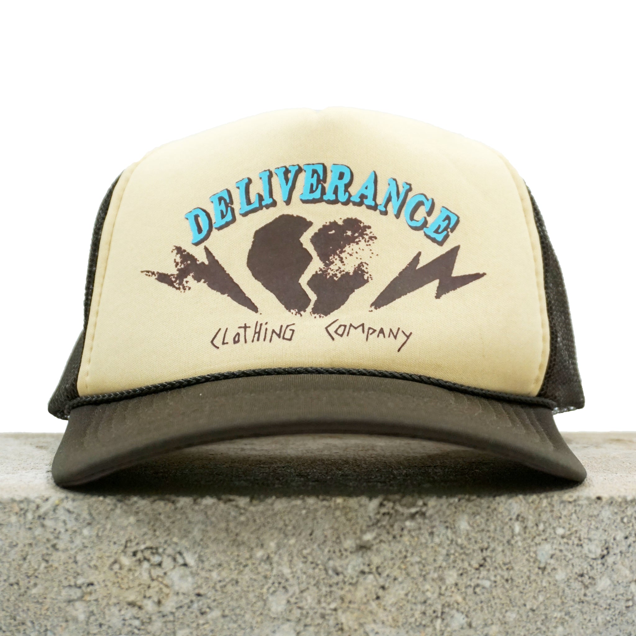 Deliverance Clothing Company - Trucker Hat (Tan/Brown)