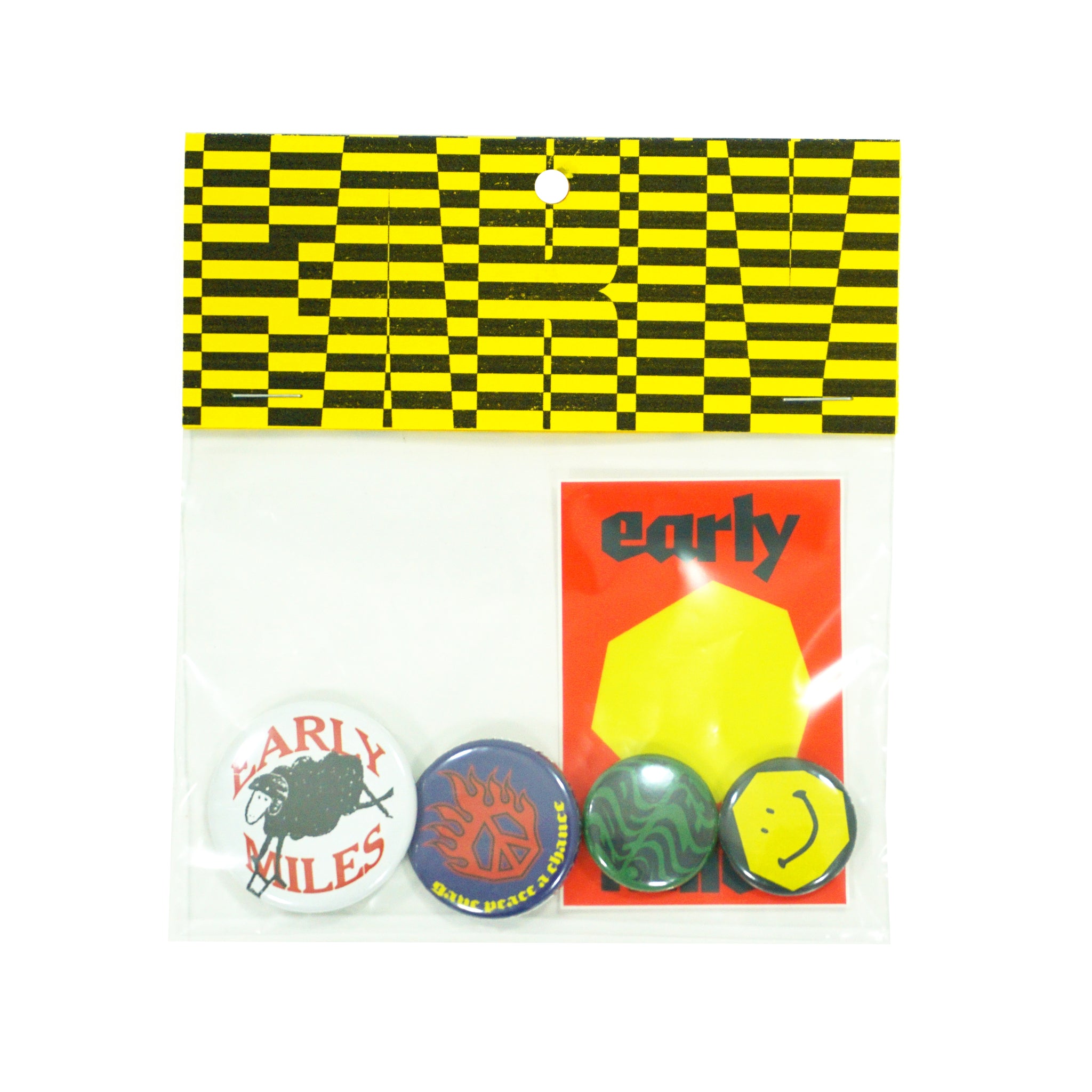 Early Miles - Button Pack