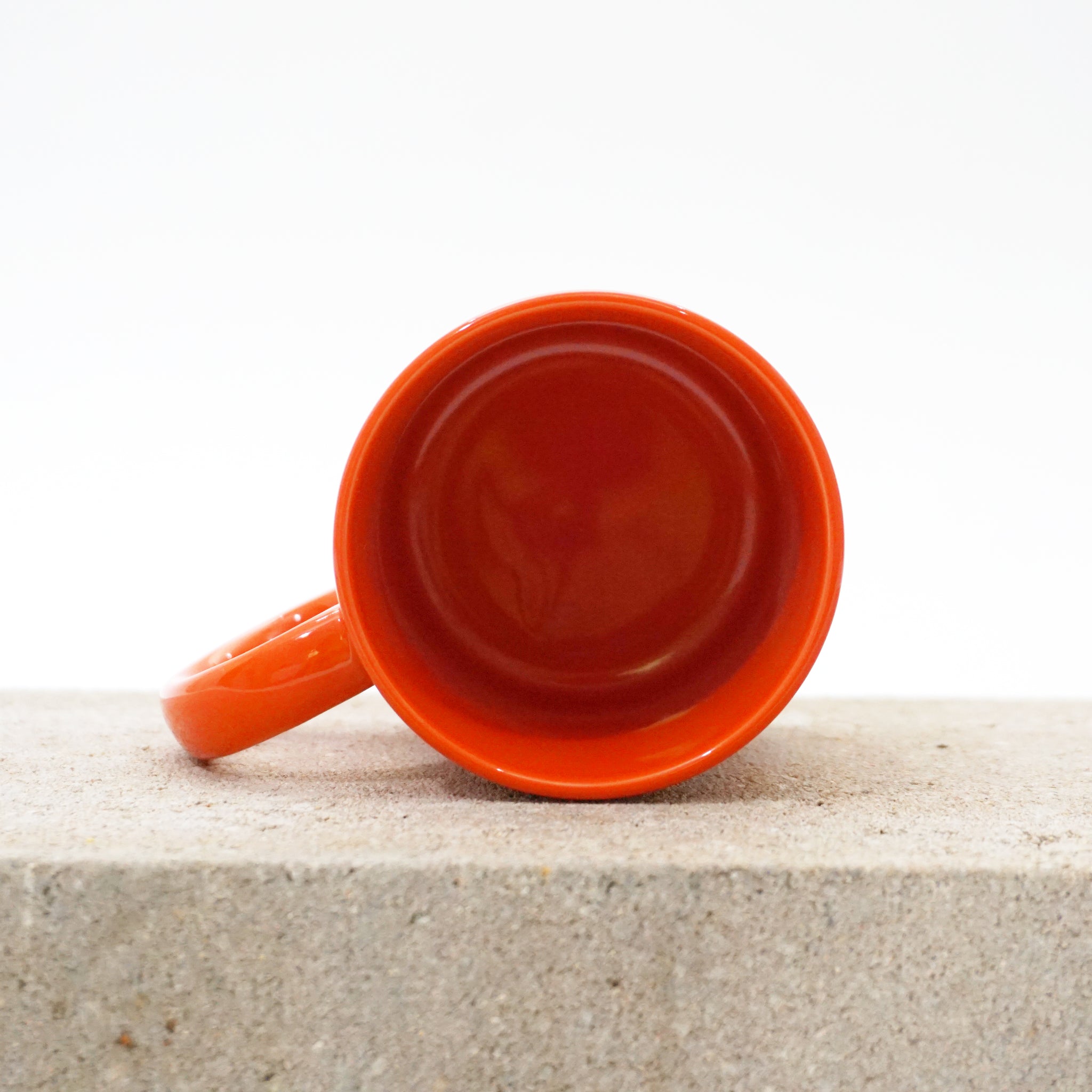Early Miles - Wheelies Ceramic Coffee Mug (Orange)
