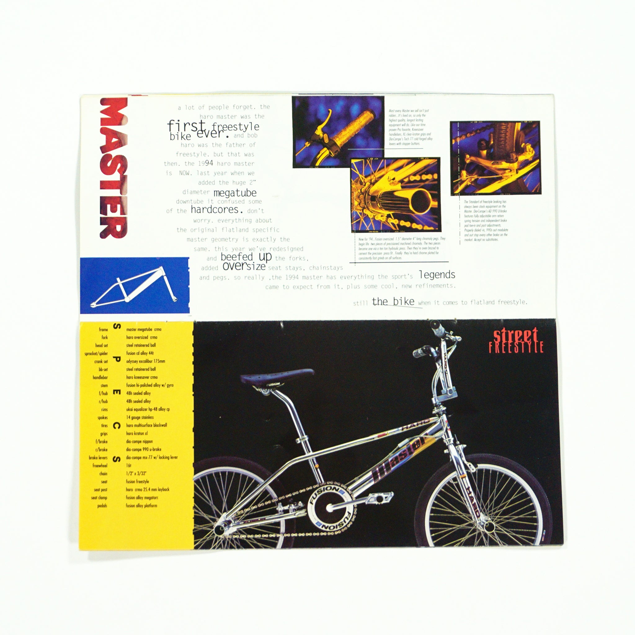 Haro Bikes - 1994 Catalog