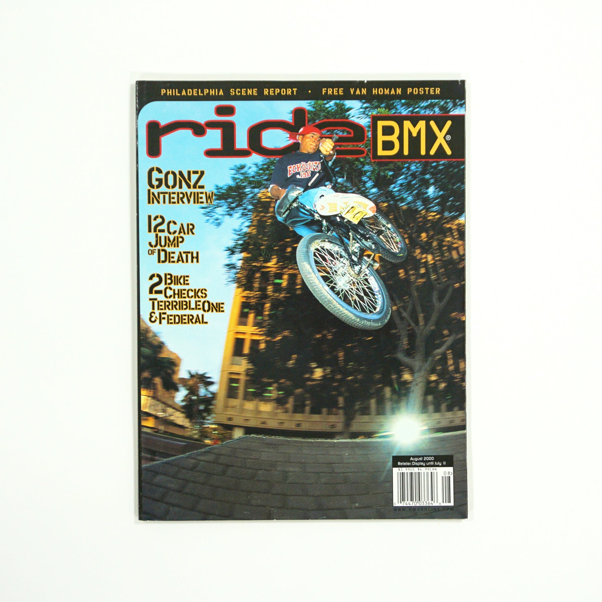 Ride BMX Magazine - August 2000 Issue