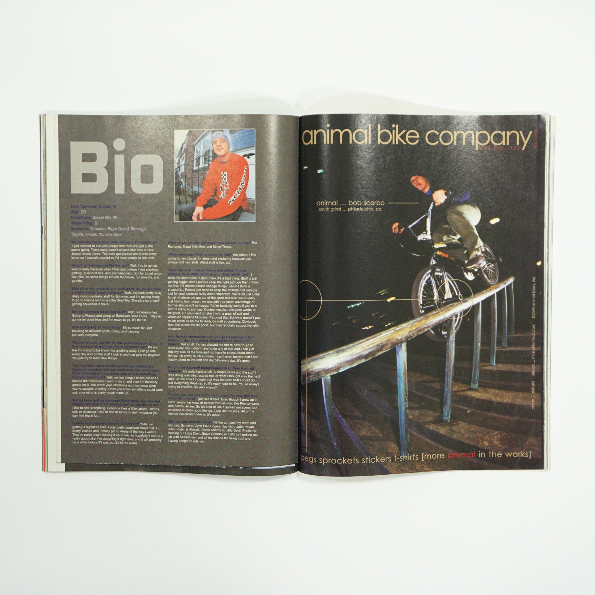 Ride BMX Magazine - August 2000 Issue