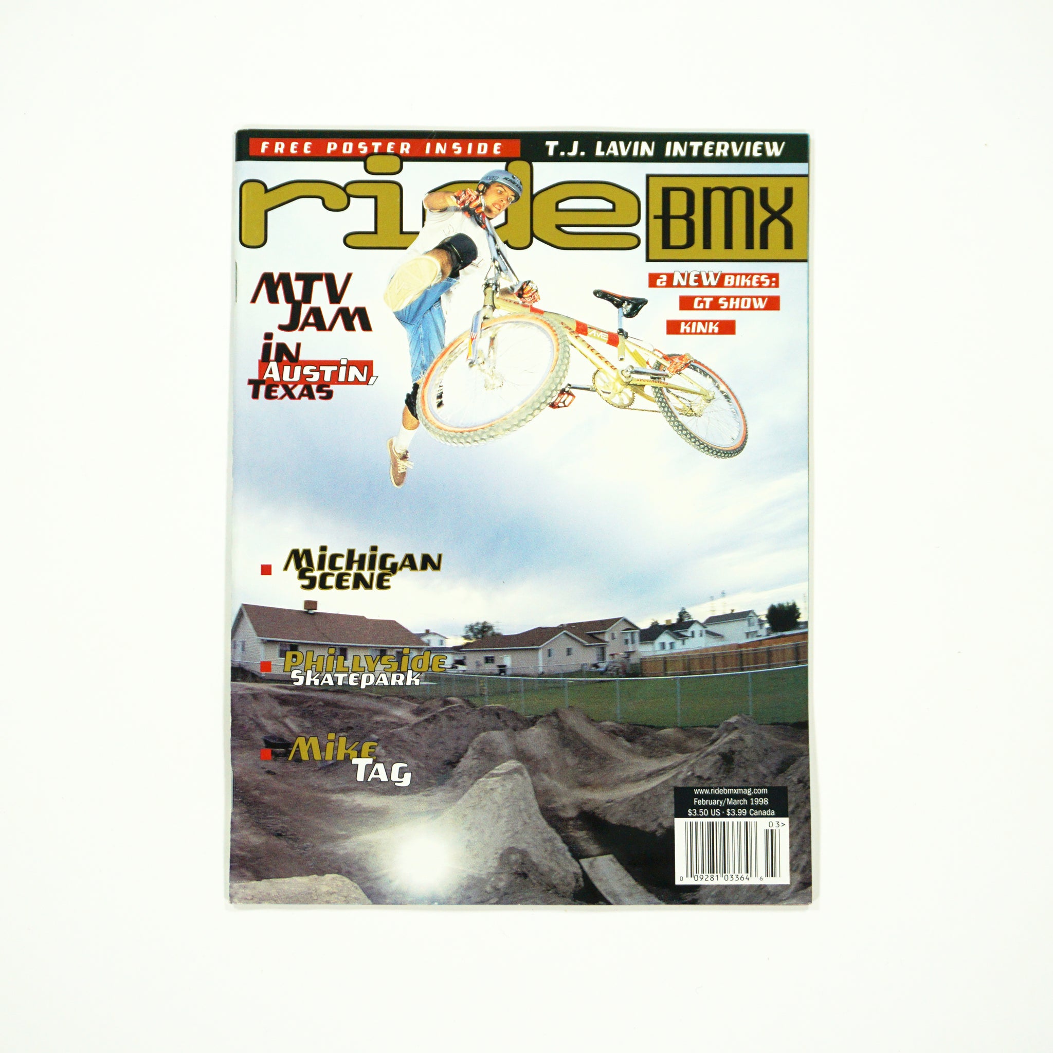 Ride BMX Magazine - February/March 1998 Issue