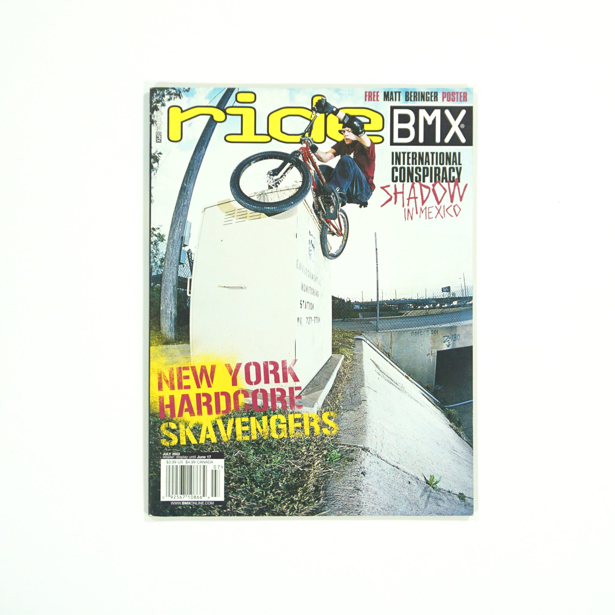 Ride BMX Magazine - July 2003 Issue