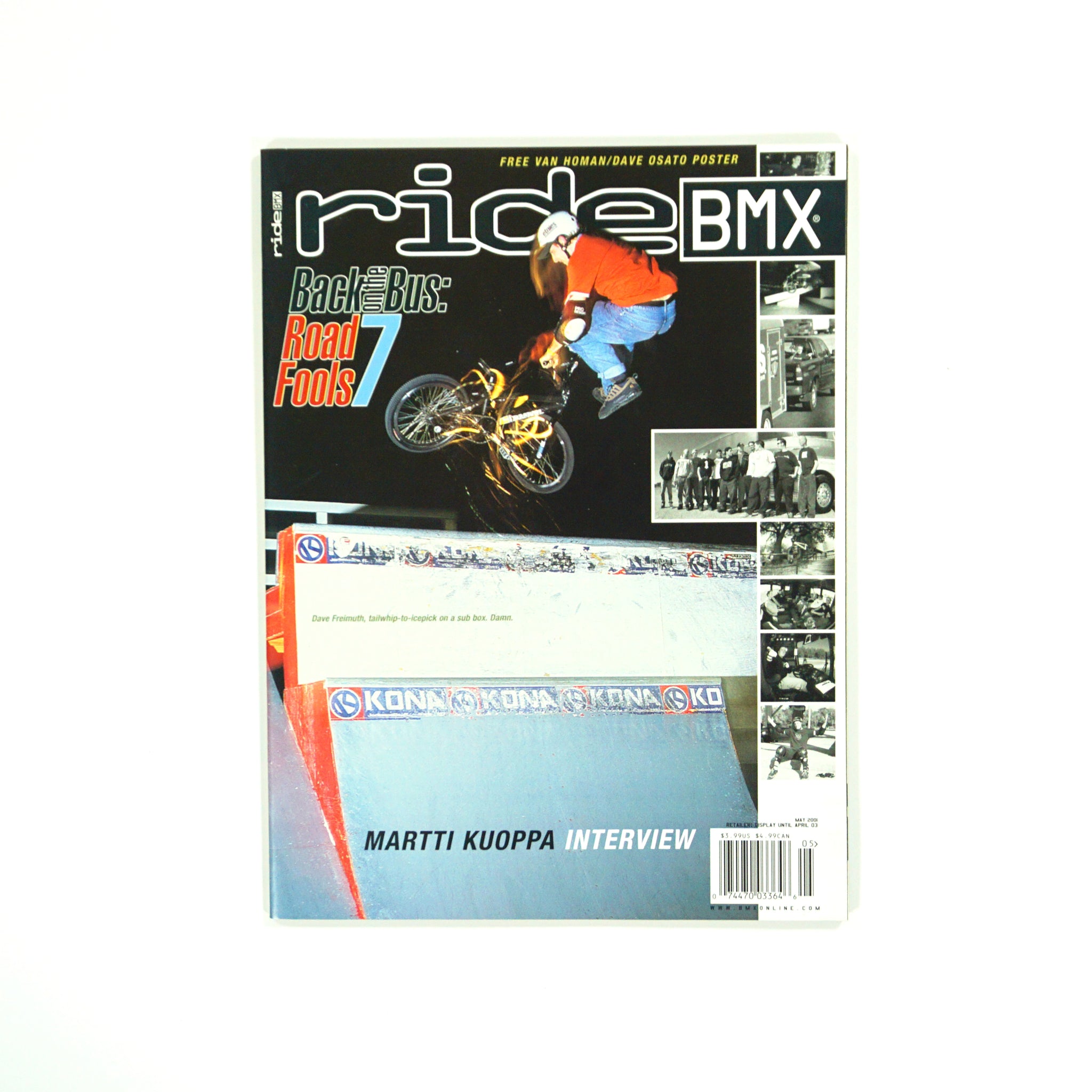 Ride BMX Magazine - May 2001 Issue