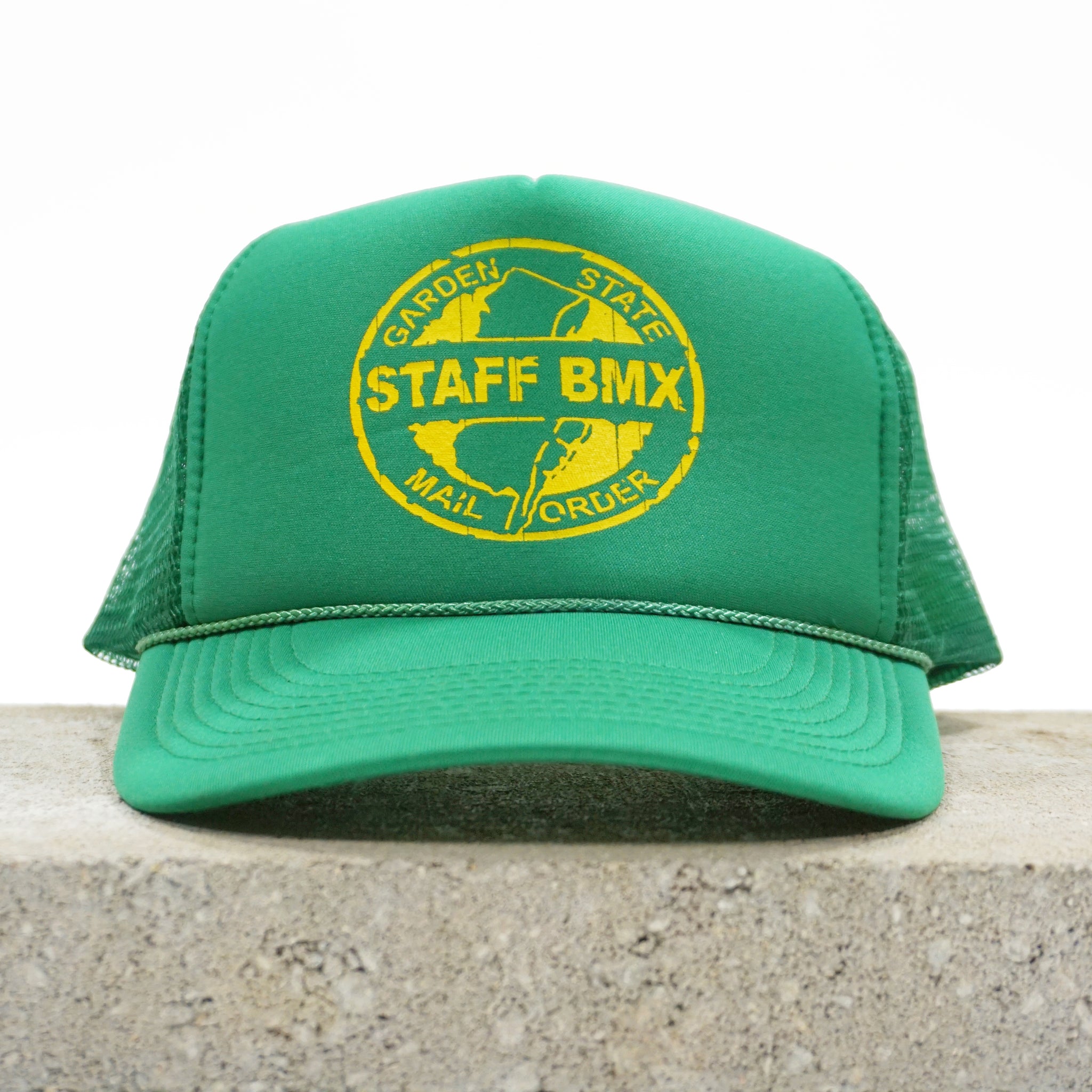 Staff BMX - Trucker Hat (Green)
