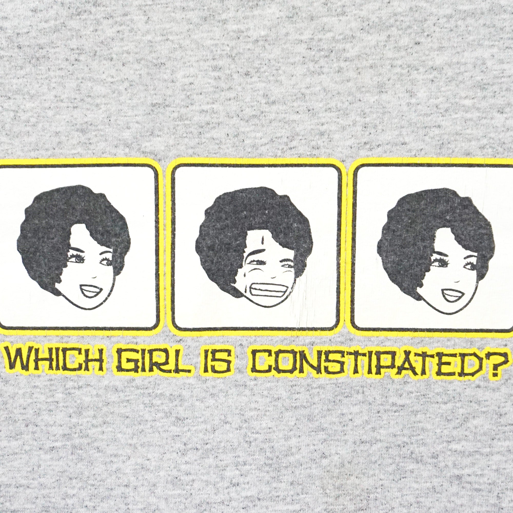 Y2K Constipated Girl Shirt (M)