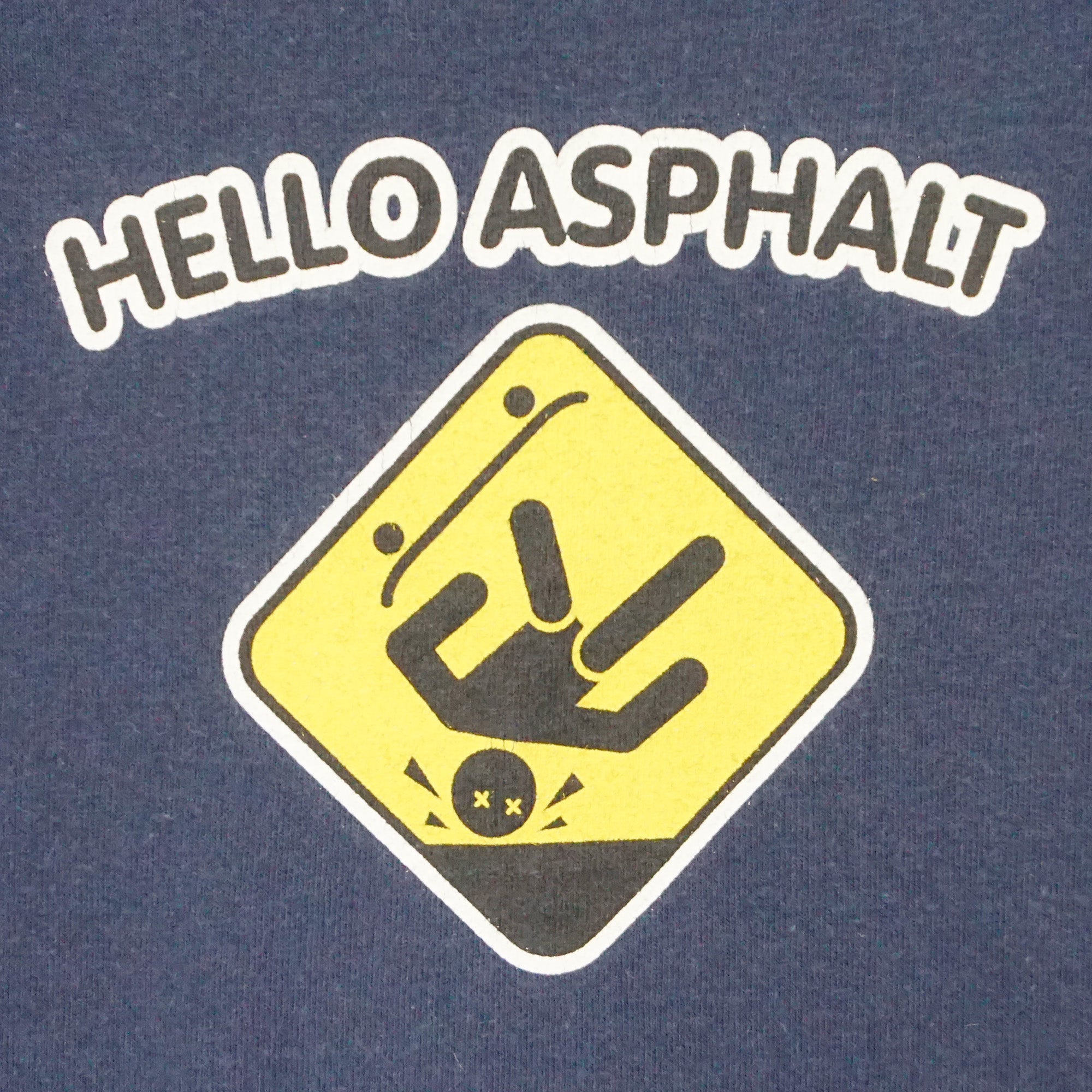 Y2K Hello Asphalt Shirt (XL)