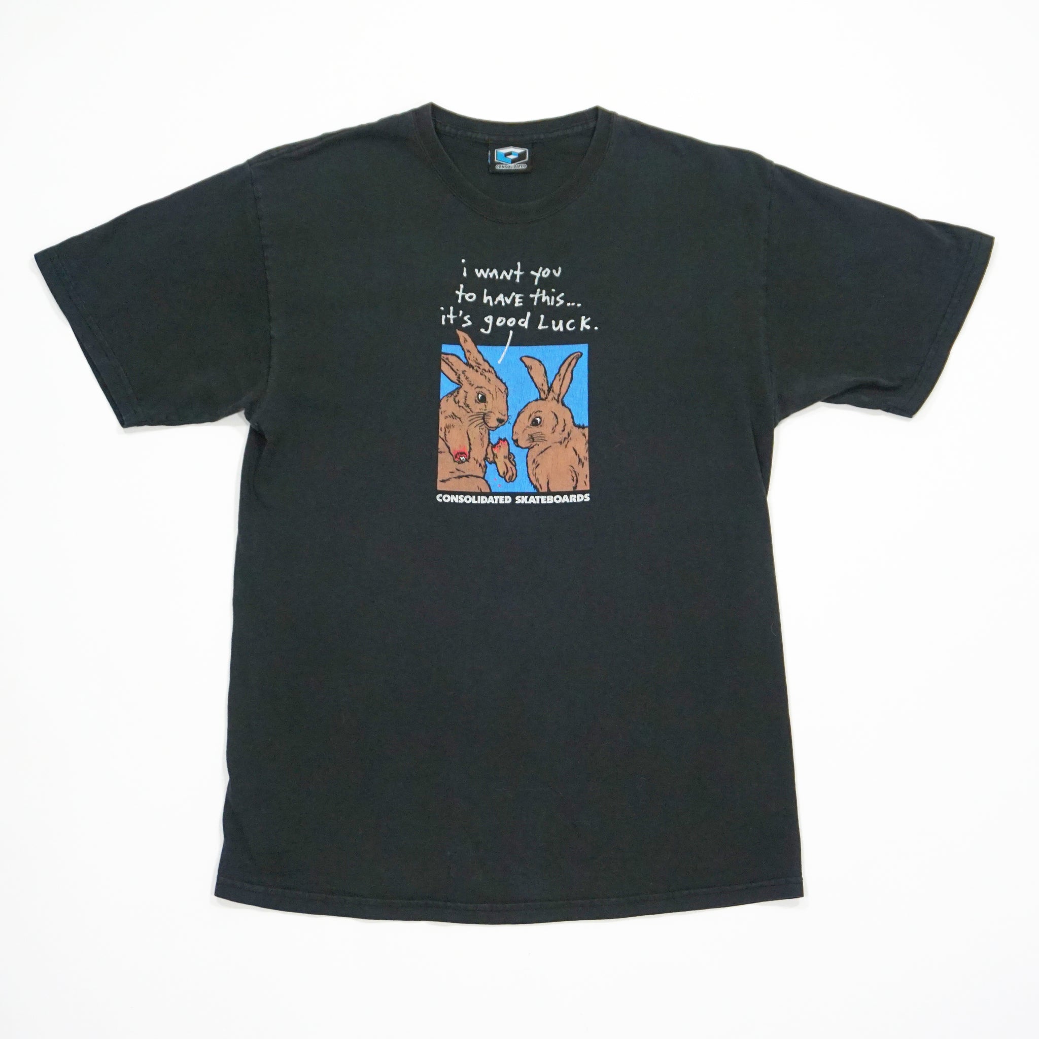 Consolidated Skateboards - Lucky Rabbit's Foot Tee (M)