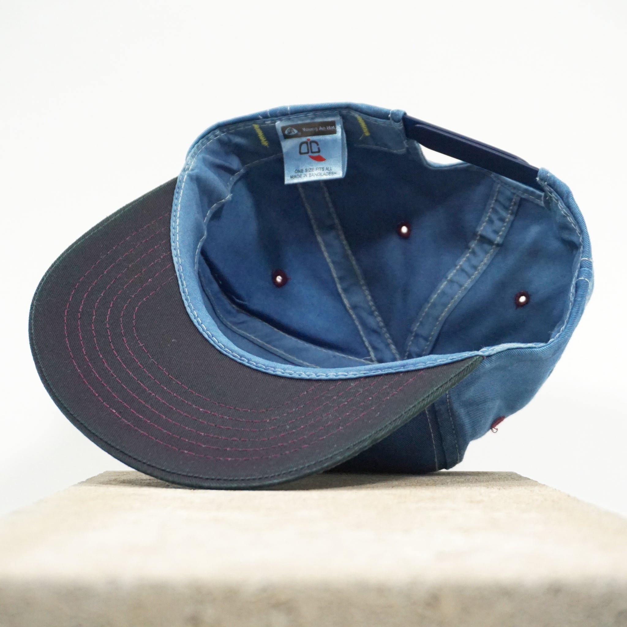 Early Miles - Japanese Indigo Overdyed Hat (Indigo/Maroon)