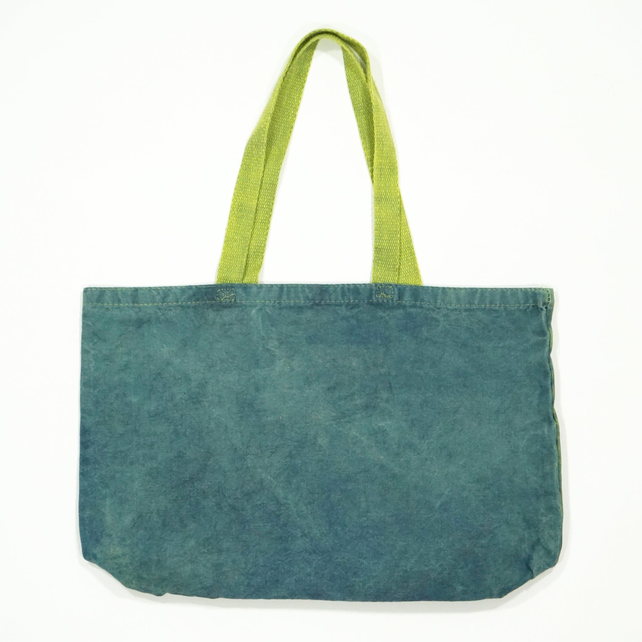 Early Miles - Japanese Indigo Overdyed Helmet Tote (Yellow)