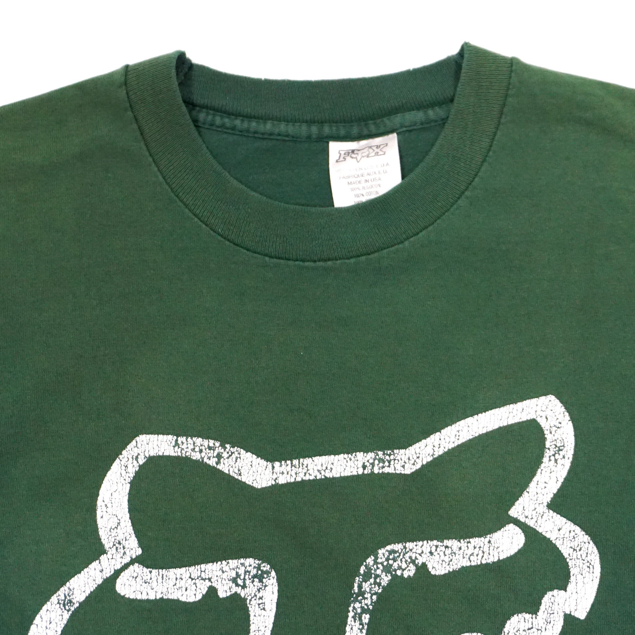 Fox Racing - Distressed Logo Tee (M)