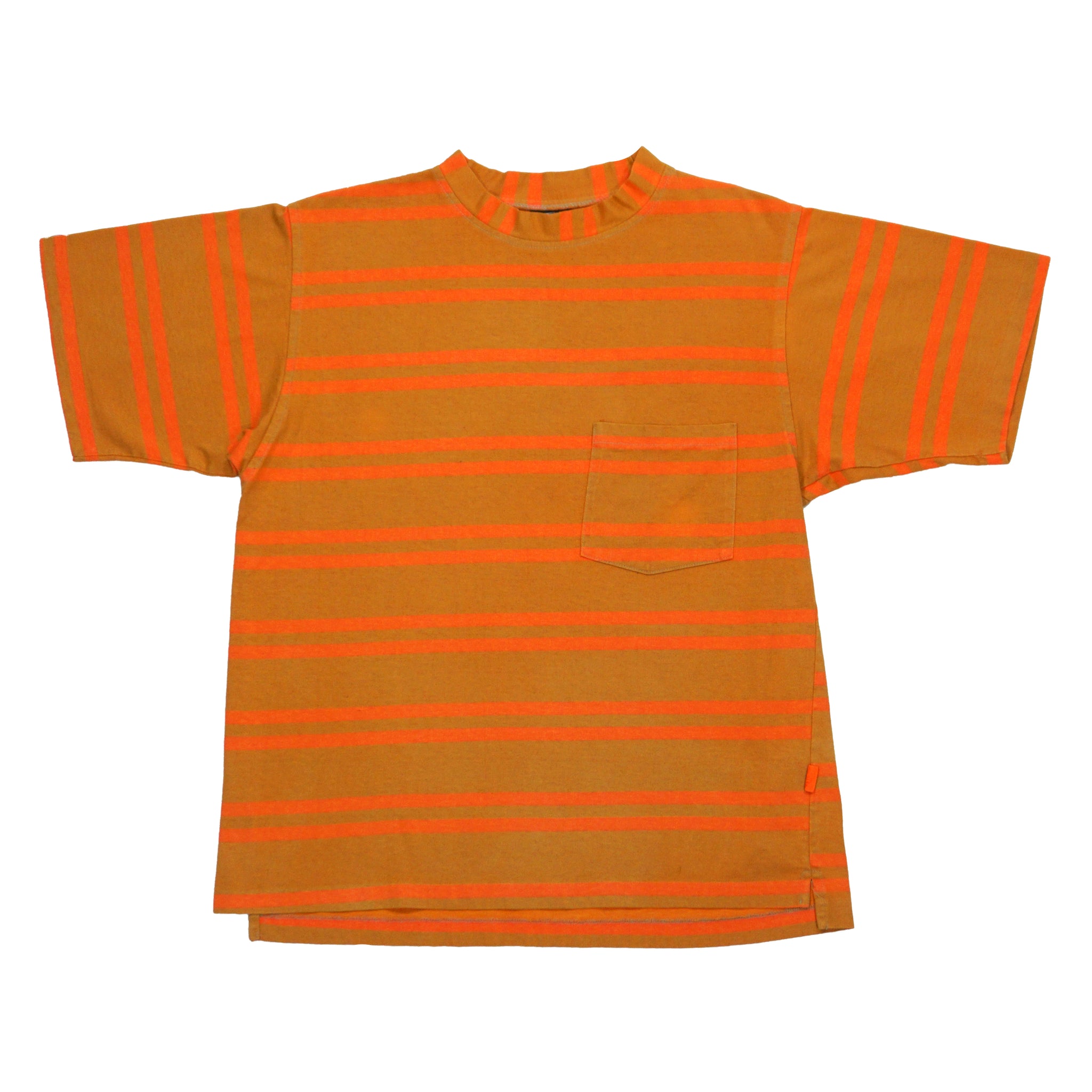 Gotcha - Overdyed Striped Tee (L)