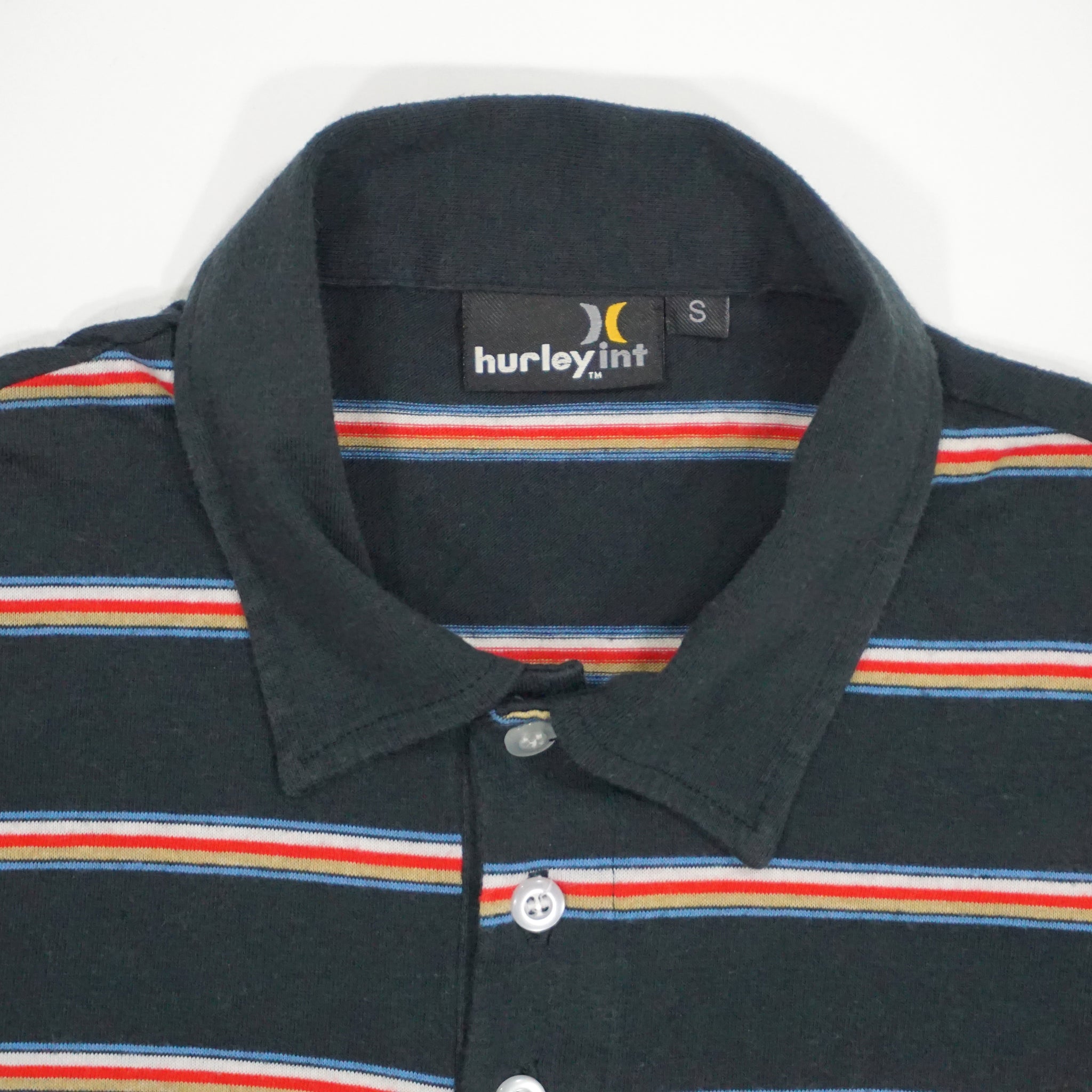 Hurley - Striped Polo (S)