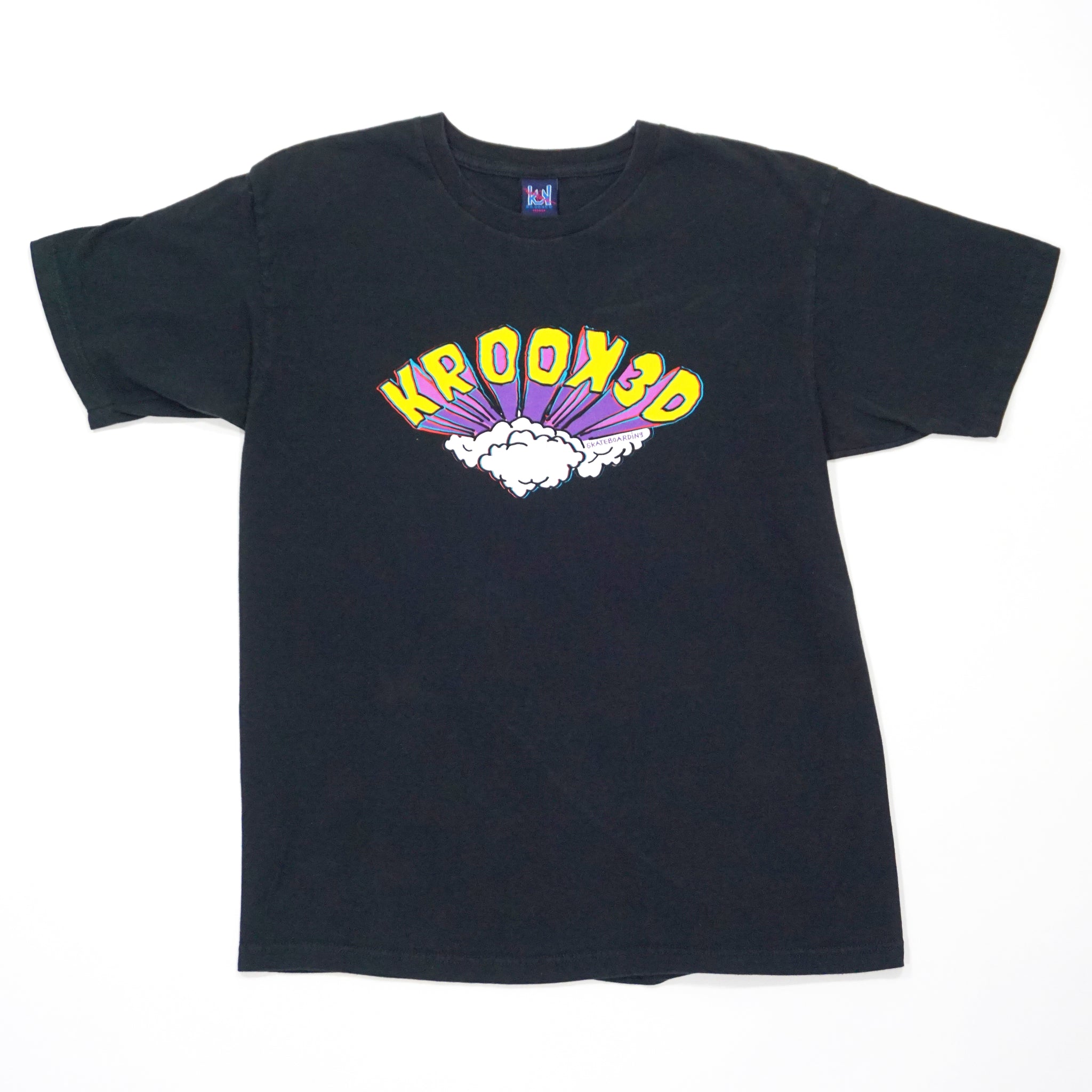 Krooked Skateboarding - 3D Tee (L)