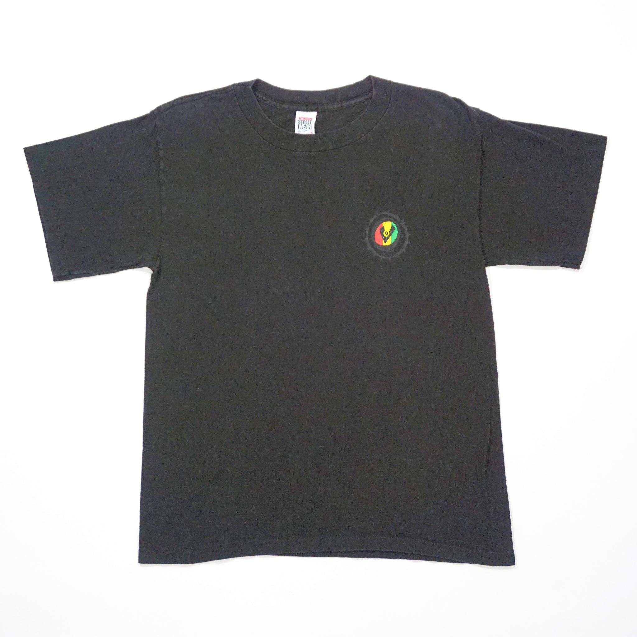 Vision Street Wear - Rasta Cog Tee (L)